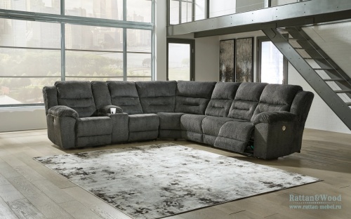 Nettington 4-секционный модульный диван с электрическим реклайнером, ASHLEY