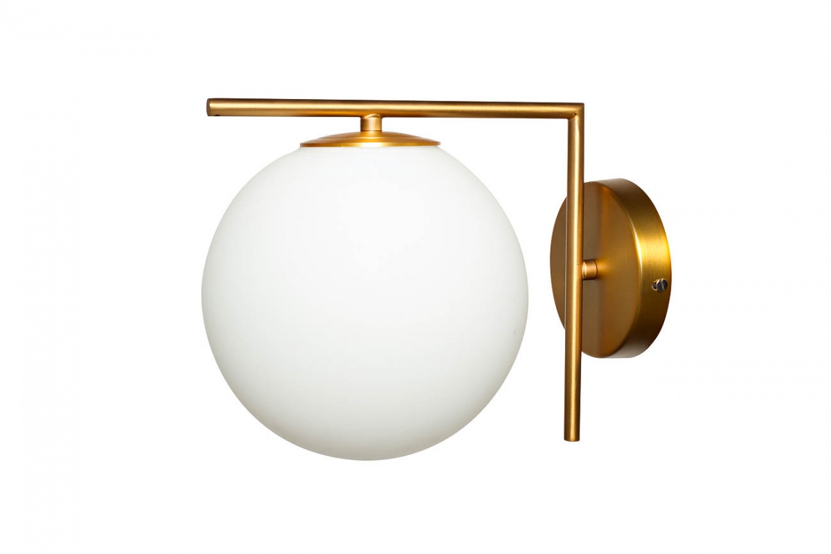 Бра в виде шара на стену