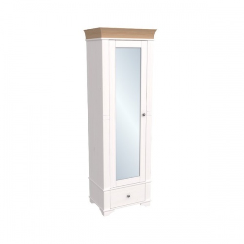 Шкаф 1-дверный с зеркалом Бейли арт. 82415