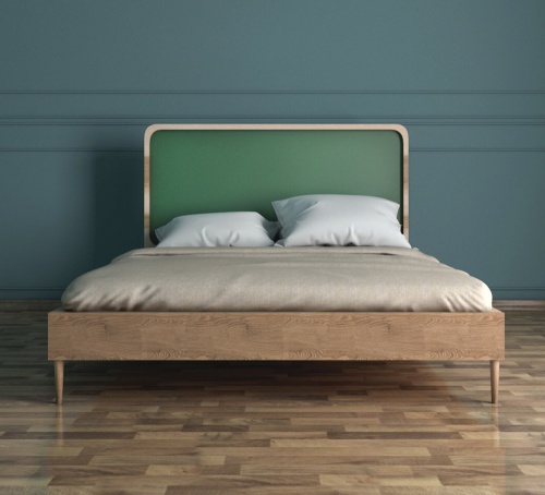 Кровать в Скандинавском стиле Ellipse 140*200 арт EL14G