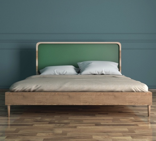 Кровать в Скандинавском стиле Ellipse 180*200 арт EL18G