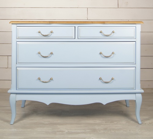 Комод Leontina Blue на 4 ящика арт ST9315B