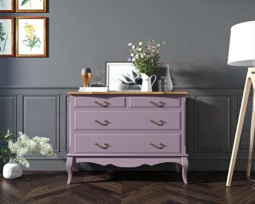 Комод Leontina Lavanda на 4 ящика арт ST9315L