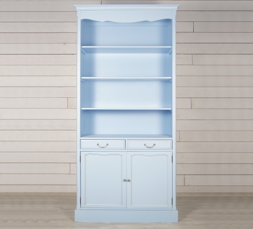 Книжный шкаф Leontina Blue арт ST9330B
