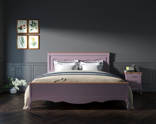 Дизайнерская кровать Leontina Lavanda 180x200 арт ST9341/18L