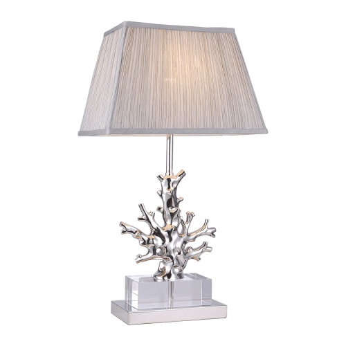 K2BT-1004 Лампа настольная Silver coral 70*46*86см