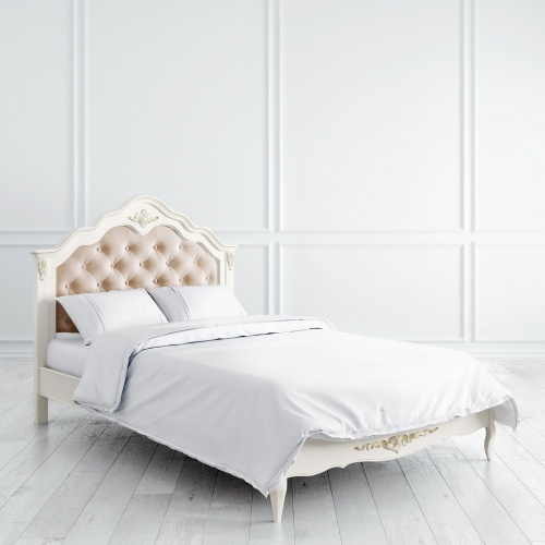Кровать с мягким изголовьем 120*200 Romantic Gold