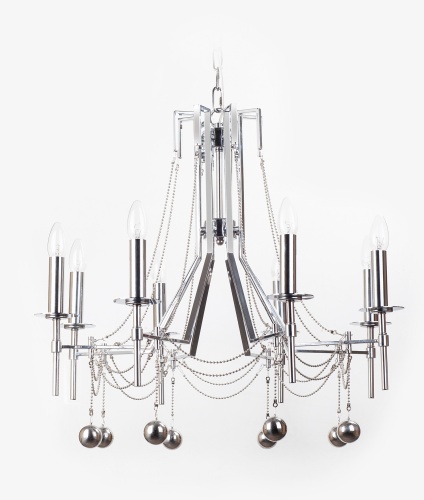 Дизайнерские люстры и светильники Rocco silver 8