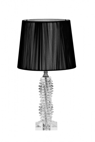 X71207BL Лампа настольная черный плафон 14х14х51 см