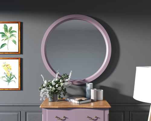 Зеркало Leontina Lavanda круглое арт ST9333/9L