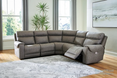 Starbot 5-секционный модульный диван с электрическим реклайнером, ASHLEY