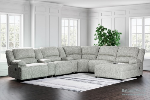 McClelland 7-секционный модульный диван с реклайнером, ASHLEY