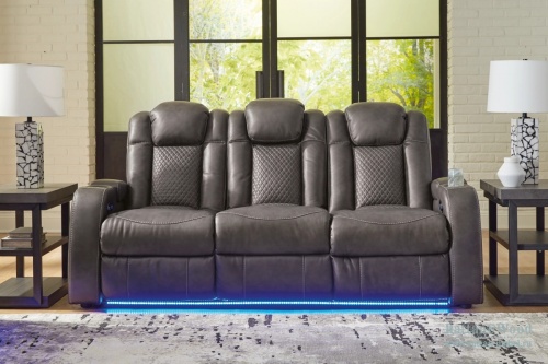 Fyne-Dyme 3-х местный диван с электрическим реклайнером, ASHLEY