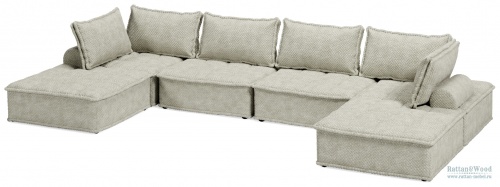Bales 6-секционный модульный диван, ASHLEY