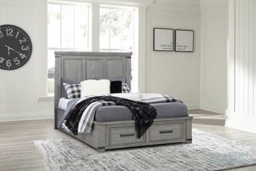 Russelyn двуспальная кровать Queen-size 153х203 с местом для хранения, ASHLEY