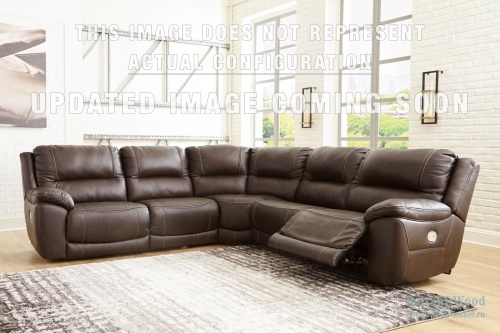 Dunleith 5-секционный модульный диван с электрическим реклайнером, ASHLEY