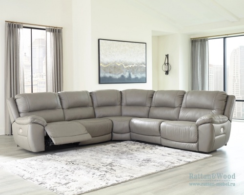 Dunleith 5-секционный диван с реклайнером, ASHLEY