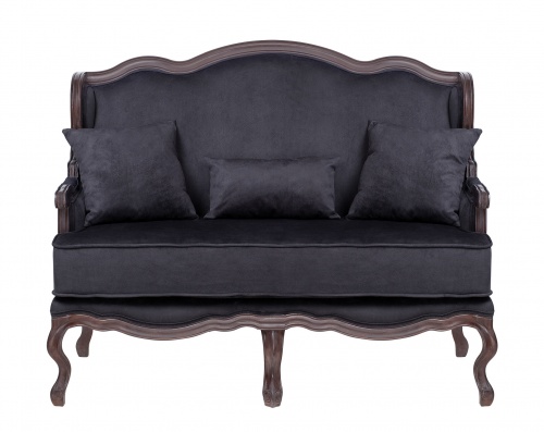 Двухместный диван Brody double black