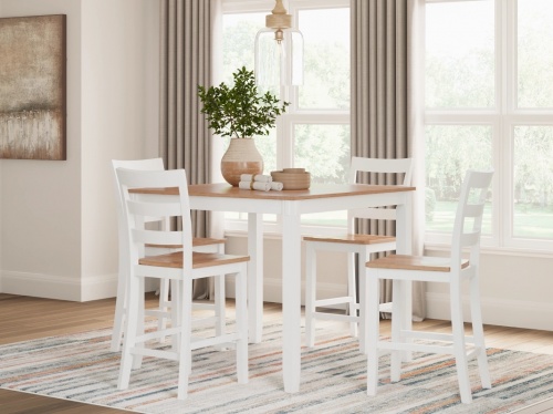 Gesthaven Полубарный обеденный стол and 4 Barstools