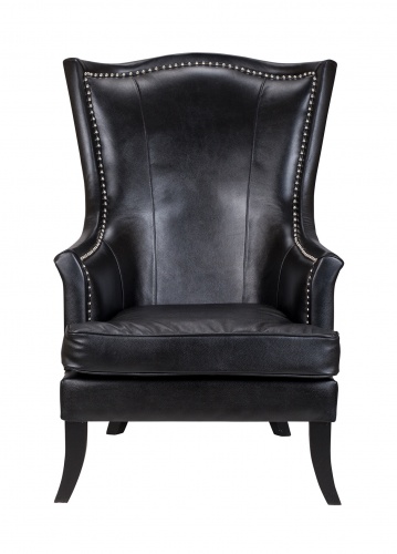 Кожаное кресло Chester black leather