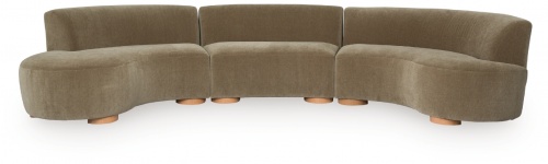 LaraRosa 3-секционный диван с шезлонгом