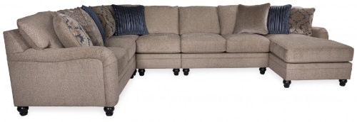 Huntsworth 5-местный модульный диван с шезлонгом