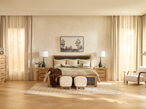 Bracken Кровать King с мягким изголовьем, 193х203