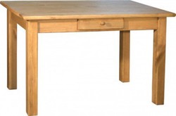 TABLE DE CUISINE 120 T Стол кухонный с ящиком 120х70 Pin Magic
