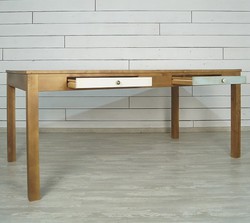 RE-21ETG/4 Обеденный стол Aquarelle Birch (темный)