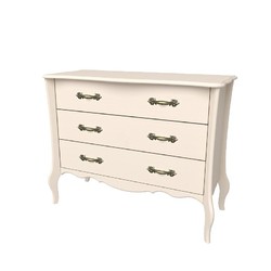Комод Лебо с 3 ящиками, арт. 55706