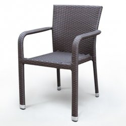 Стул из иск. ротанга A2001B-AD69 Brown