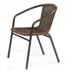 Стул из иск. ротанга Асоль CDC01 Brown