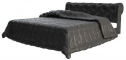 Кровать Adelle 160х200 чёрная