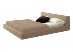 Кровать Squaring Basso 180х200 бежевая