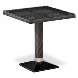 Стол из иск. ротанга T505SWT-W2390-70х70 Brown
