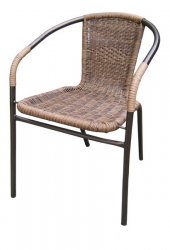 Стул из иск. ротанга Асоль TLH-037A-A1 Cappuccino