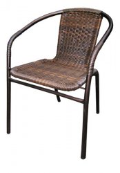 Стул из иск. ротанга Асоль TLH-037B-A2 Brown