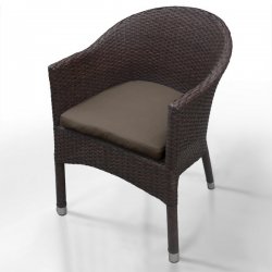 Кресло из иск. ротанга WS2907B Brown