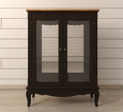 ST9318BLK Шкаф двустворчатый Leontina Black