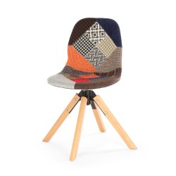 Стул в стиле сканди Tapizado Patchwork