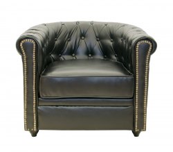 5KS24029-1-B Кожаное кресло Karo black