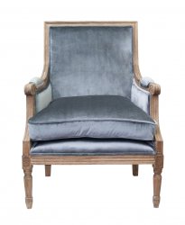 CH-811-GG Кресло Coolman grey velvet