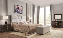 FB.BD.FO.17 Кровать с подъемным механизмом FORLI отделка Wenge С, ткань Marisa-91A
