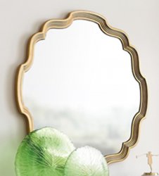 FB.MR.RIM.216 Зеркало RIMINI отделка серебряное напыление ( silver plated B)