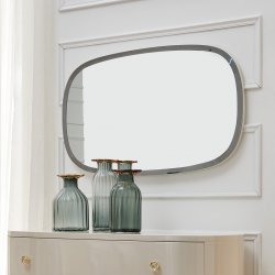FB.MR.RM.150 Зеркало ROMA отделка бежевый лак (Beige B)