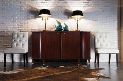 FB.SB.MES.167 Буфет MESTRE отделка шпон махагона C (Mahogany C)