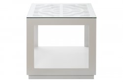 LZ-120E Стол журнальный (белый) 60*60*60