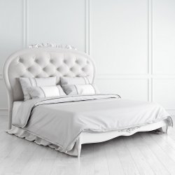 S518D-K00-AS-B07 Кровать с мягким изголовьем 180*200 Silvery Rome (Сильвер Ром)