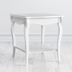 S113-K00-S Столик квадратный Silvery Rome (Сильвер Ром)