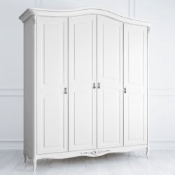 S124-K00-S Шкаф 4 двери Silvery Rome (Сильвер Ром)